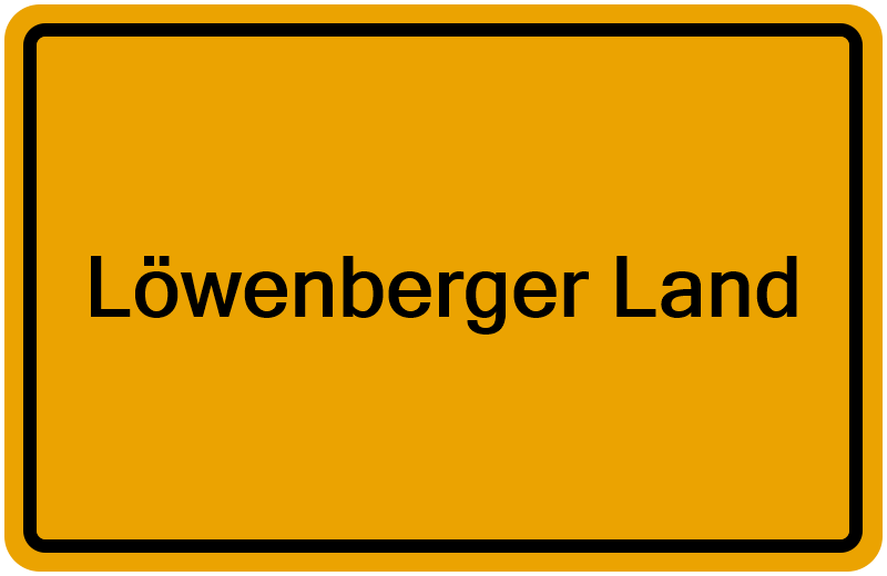 Handelsregisterauszug Löwenberger Land
